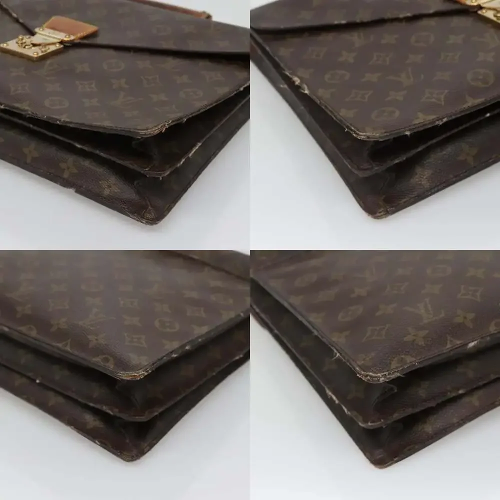 LOUIS VUITTON Monogram Serviette Conseiller Briefcase M53331